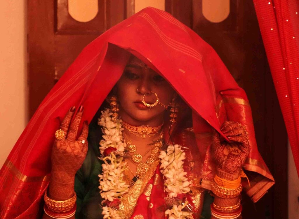 Beautiful bride photograph And it is also used in Portrait Photography Composition Techniques blog