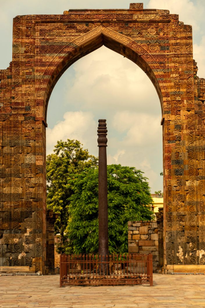 Qutub Minar iron monument