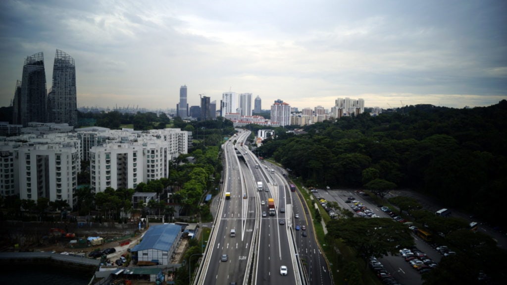 singapore city skyline photography