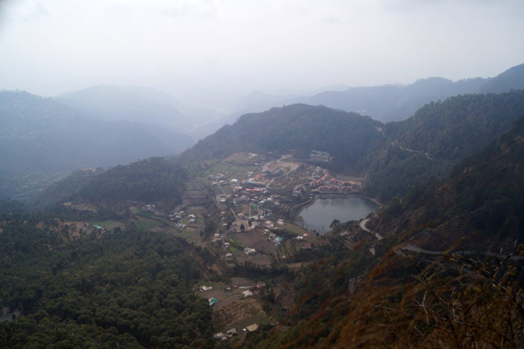 photography of khurpa tal from land's end, Nainital
