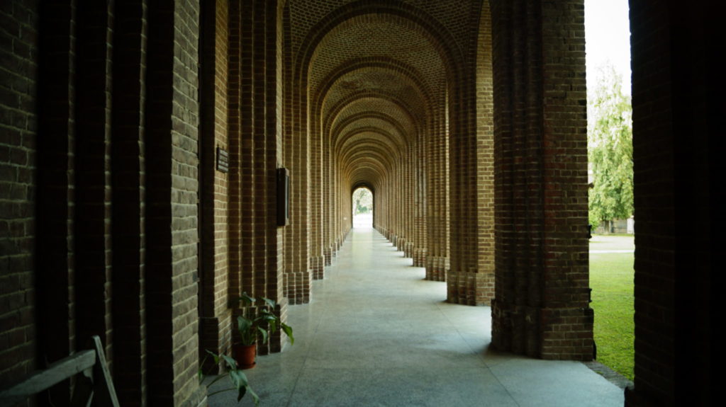 photography of forest research institute main building