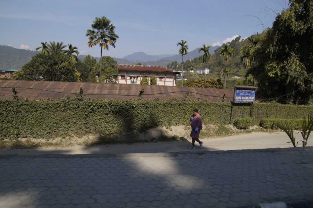 Phuentsholing Town and Karbandi Monastery in Bhutan