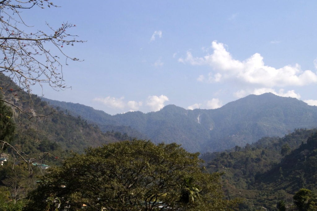 Phuentsholing Town and Karbandi Monastery in Bhutan