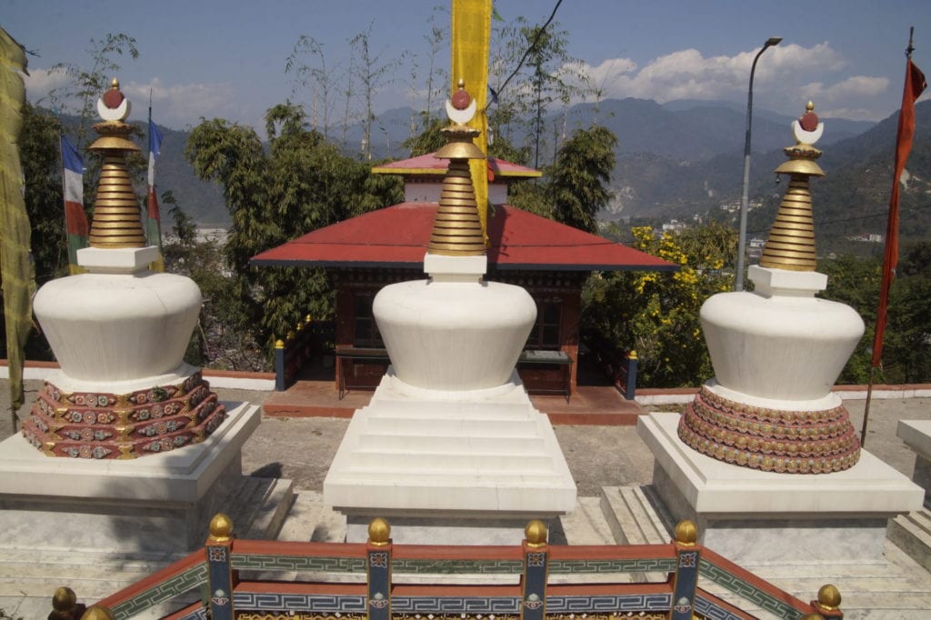 Phuentsholing Town and Karbandi Monastery in Bhutan