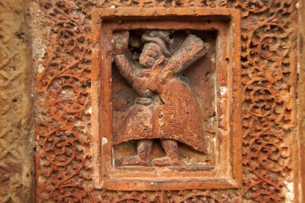 Hangseshwari Temple terracotta artwork photography