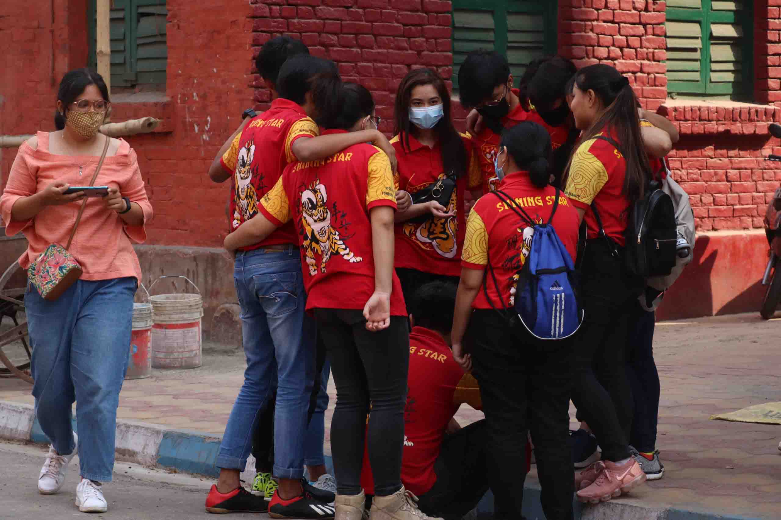 Photography of Chinese new year in Territy Bazar, Kolkata and it is used in the blog street photography for beginners