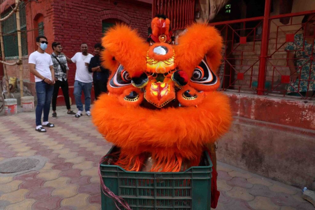 Photography of Chinese new year in Territy Bazar, Kolkata