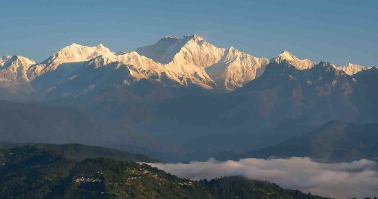 View of Kanchenjungha in Darjeeling photography gallery