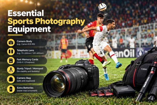 Professional Sports Photography Equipment Professional Sports Photography Equipment
