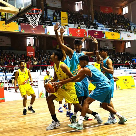 Basketball (Men) in Khelo India, 2022 Professional Sports Photography: Basketball